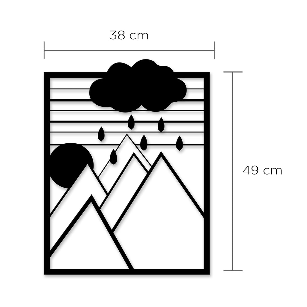Decortieliving - Metal Wall Art-no.3 Dreamer