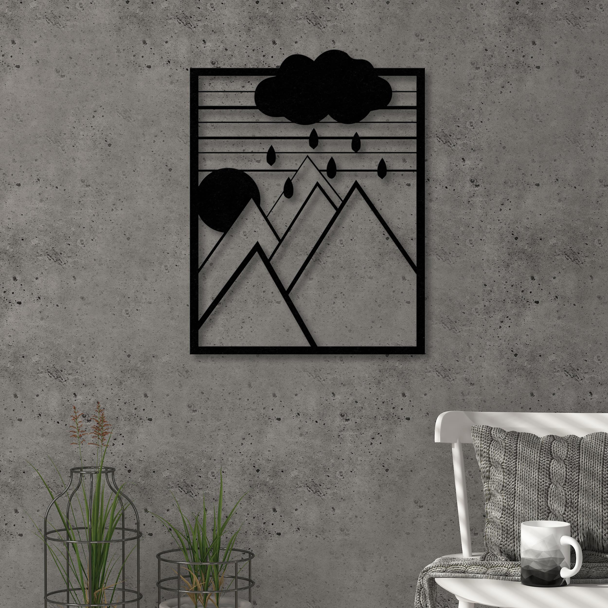 Decortieliving - Metal Wall Art-no.3 Dreamer