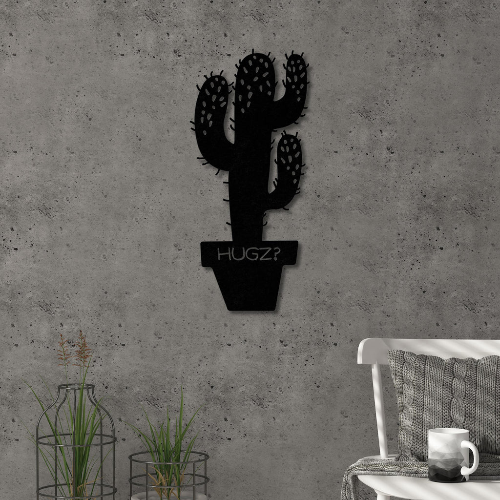 Decortieliving - Metal Wall Art-no.4 Hugz