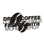 Decortieliving - Metal Wall Art Coffee For More Energy