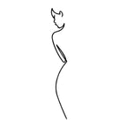 Decortieliving - Metal Wall Art-Minimalist Elegance 120 cm