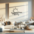 Décoration murale en métal - Sunny 75 cm