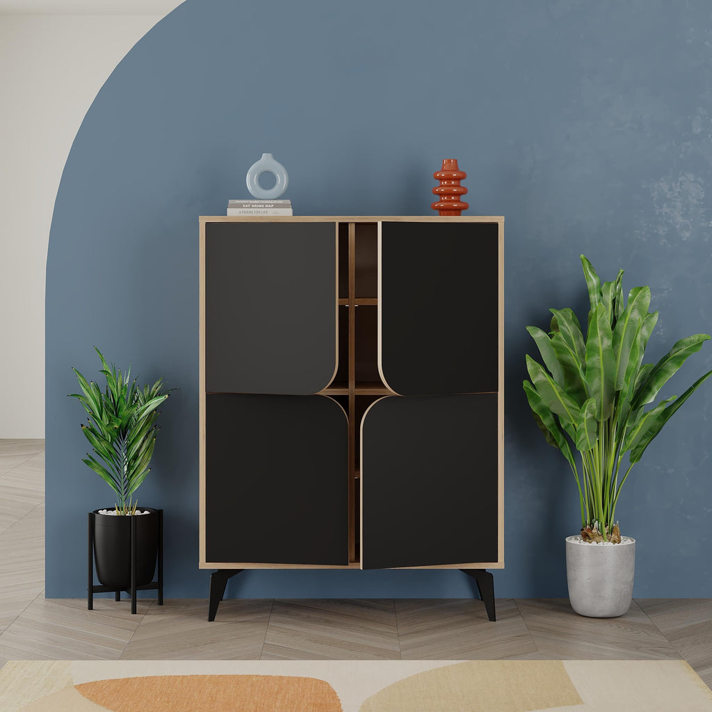 Decortieliving - Spark Multipurpose Hallway Cabinet 90 cm