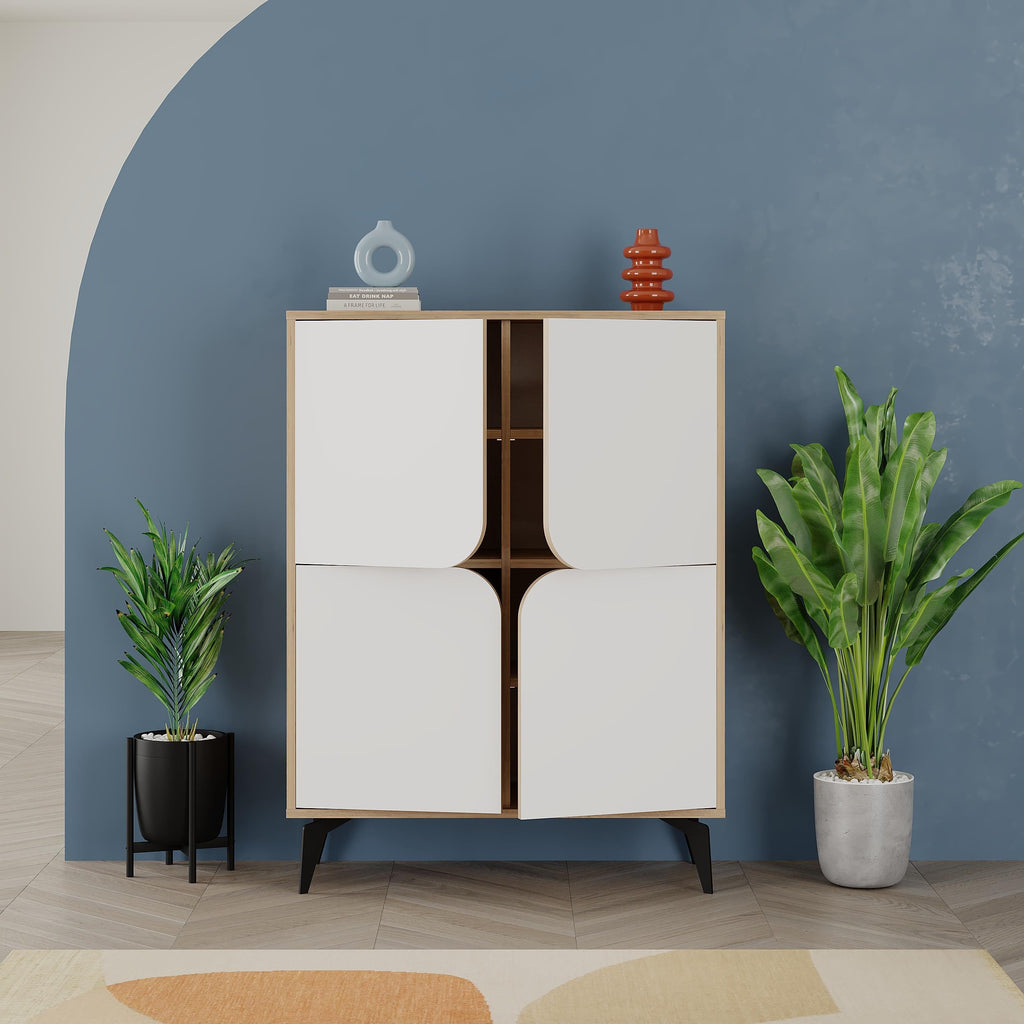 Decortieliving - Spark Multipurpose Hallway Cabinet 90 cm