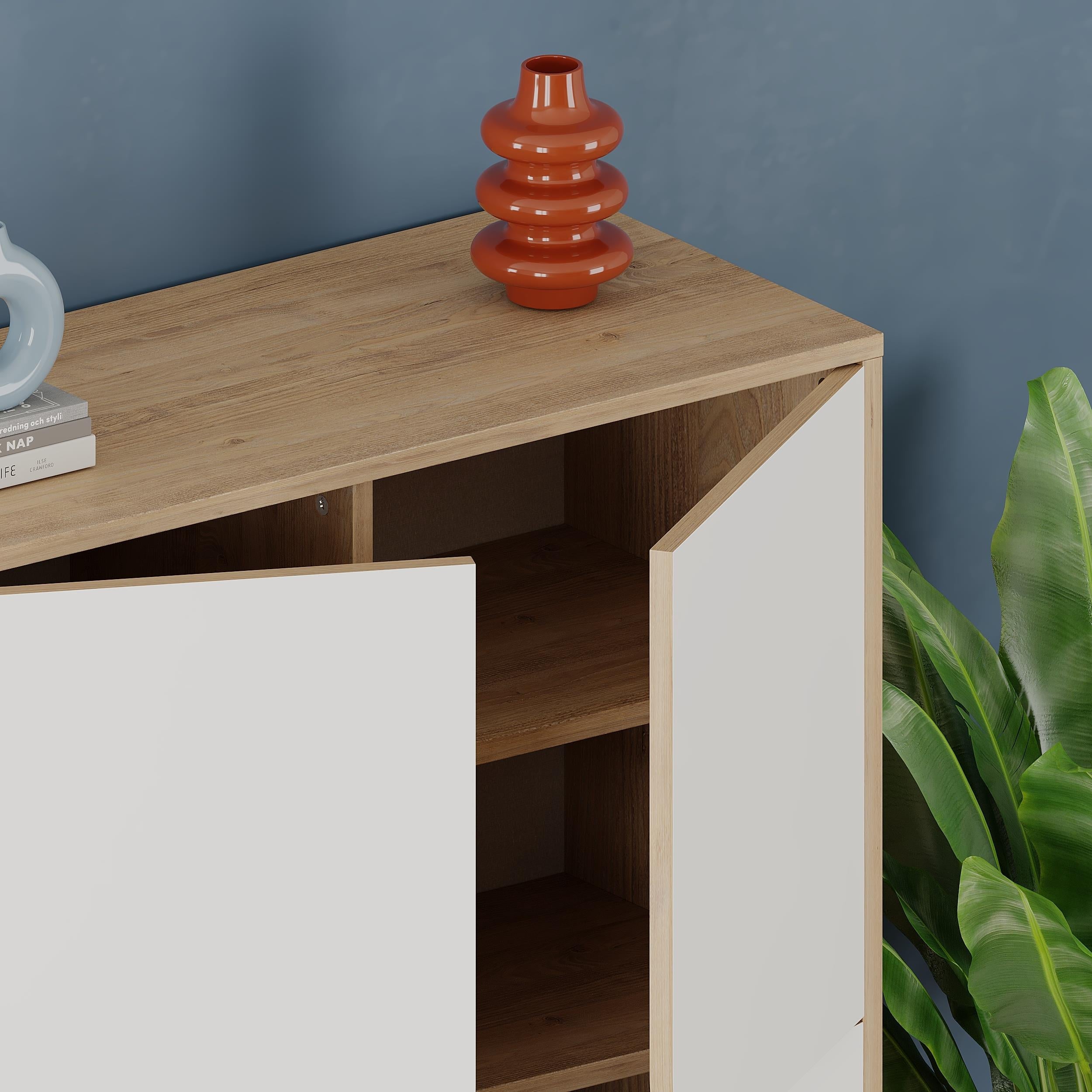 Decortieliving - Spark Multipurpose Hallway Cabinet 90 cm