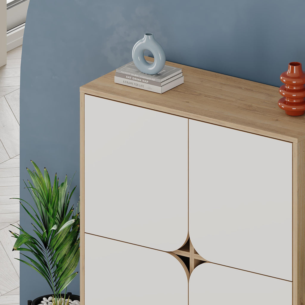 Decortieliving - Spark Multipurpose Hallway Cabinet 90 cm