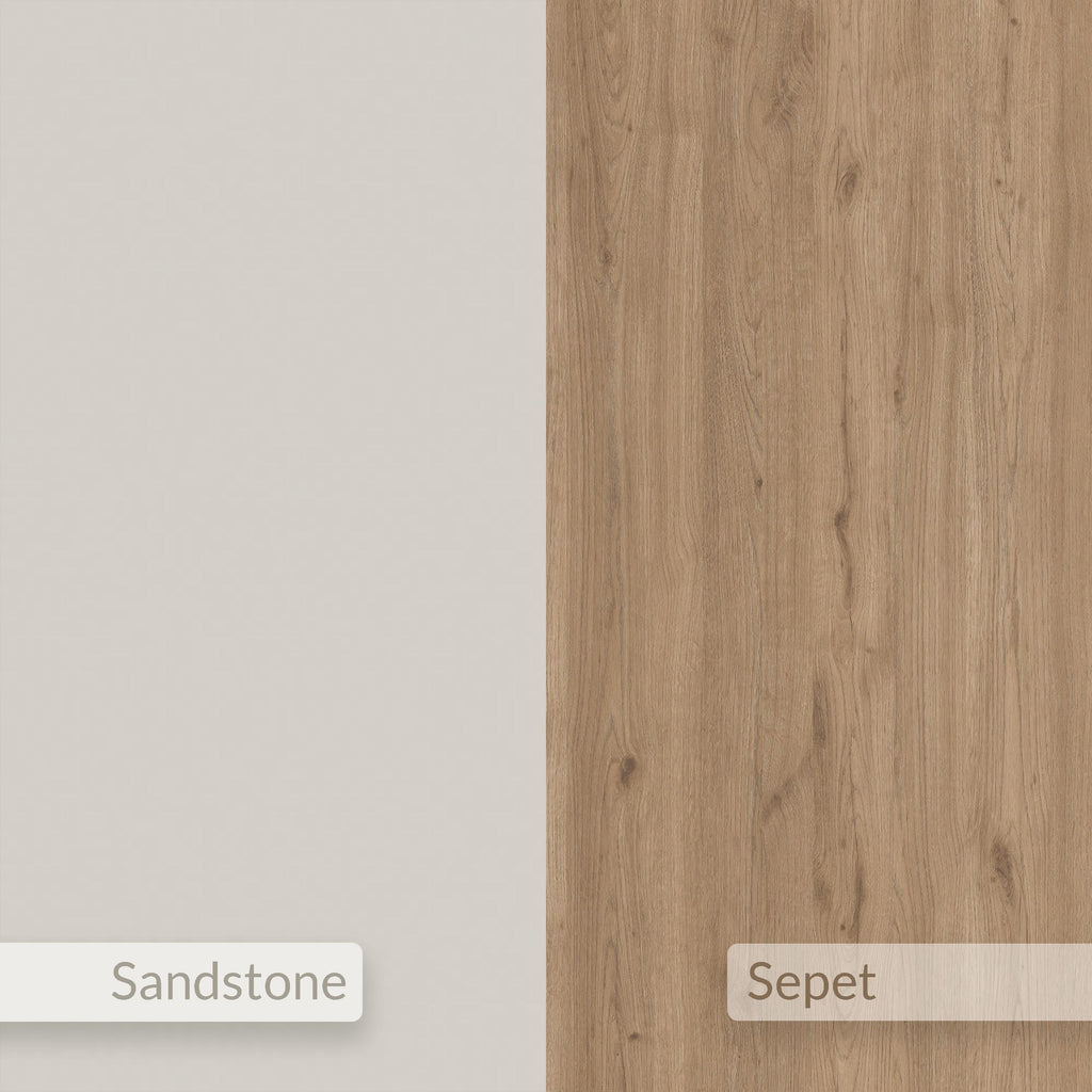 Table basse Pietra Modern Radius - 60x100 cm