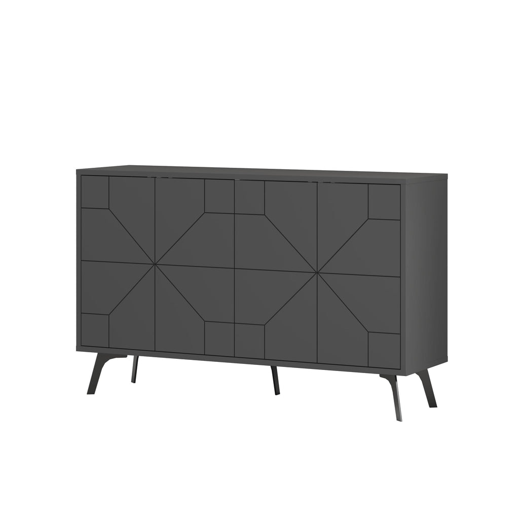 Decortieliving - Dune Console Sideboard Display Unit 123cm