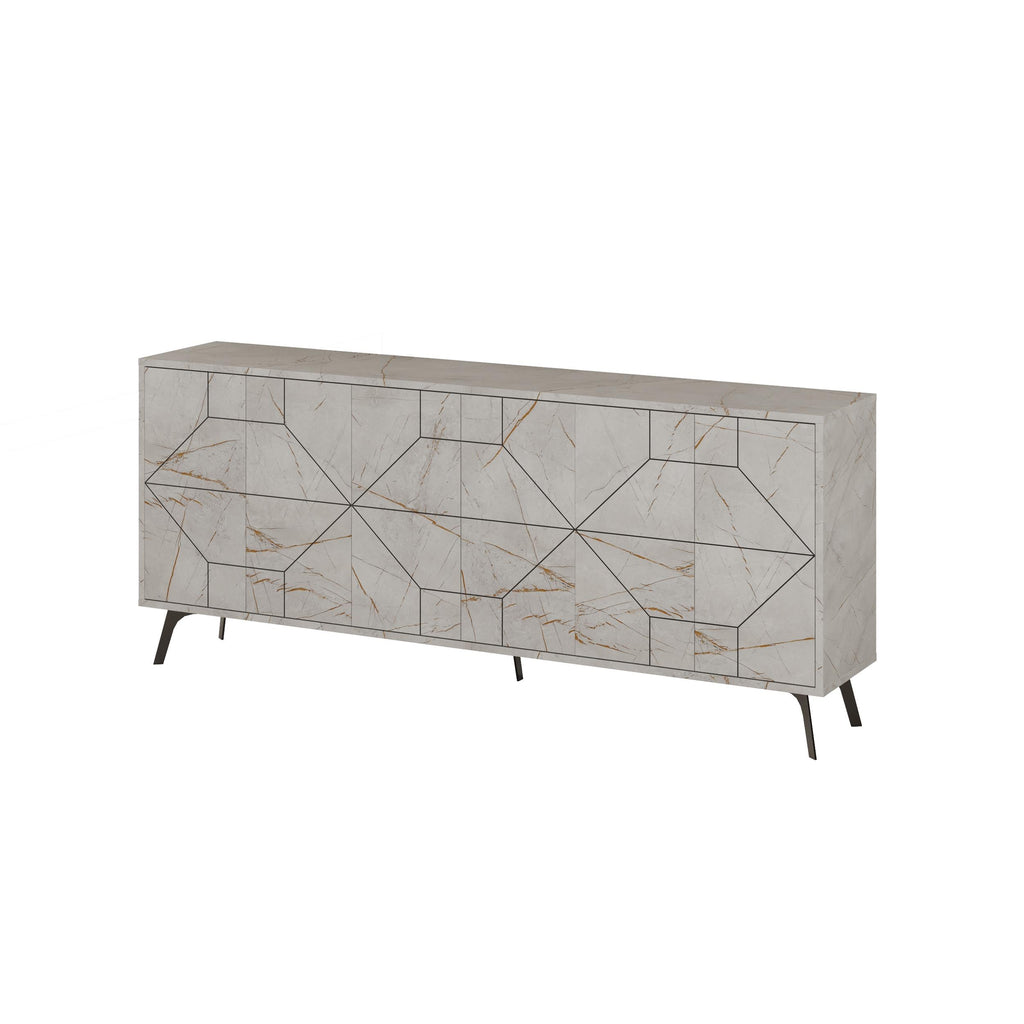 Decortieliving - Dune Console Sideboard Display Unit 183cm