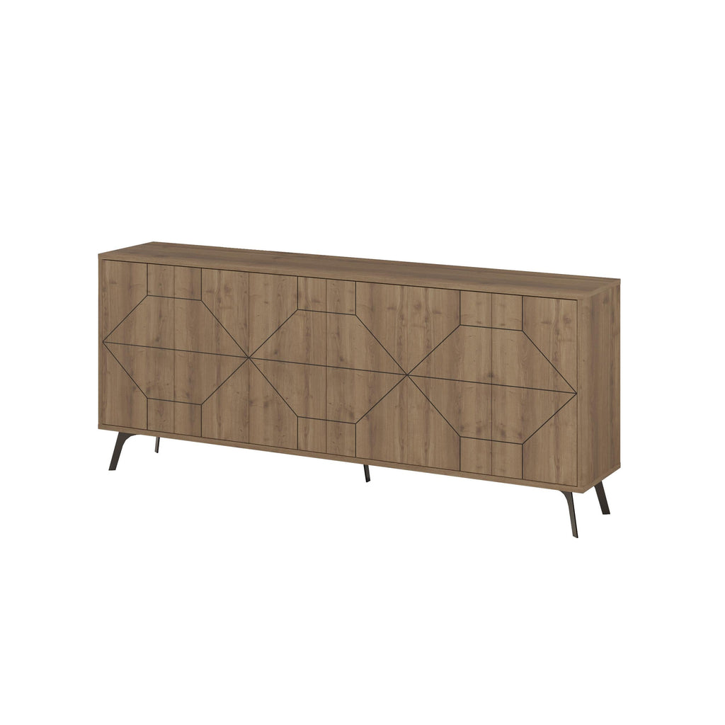 Decortieliving - Dune Console Sideboard Display Unit 183cm