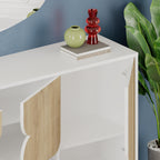 Decortieliving - Spark Console Sideboard 3 Doors 35 x 140 x 79.3 cm