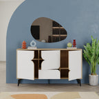 Decortieliving - Spark Console Sideboard 3 Doors 35 x 140 x 79.3 cm