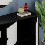 Decortieliving - Spark Console Sideboard 3 Doors 35 x 140 x 79.3 cm