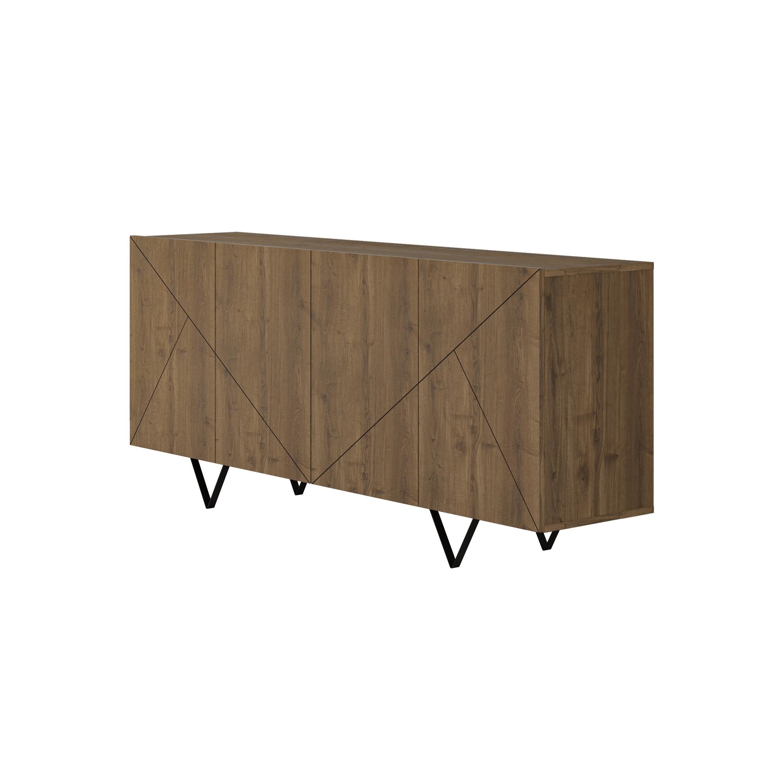 Meuble de rangement 4 portes Jakomen