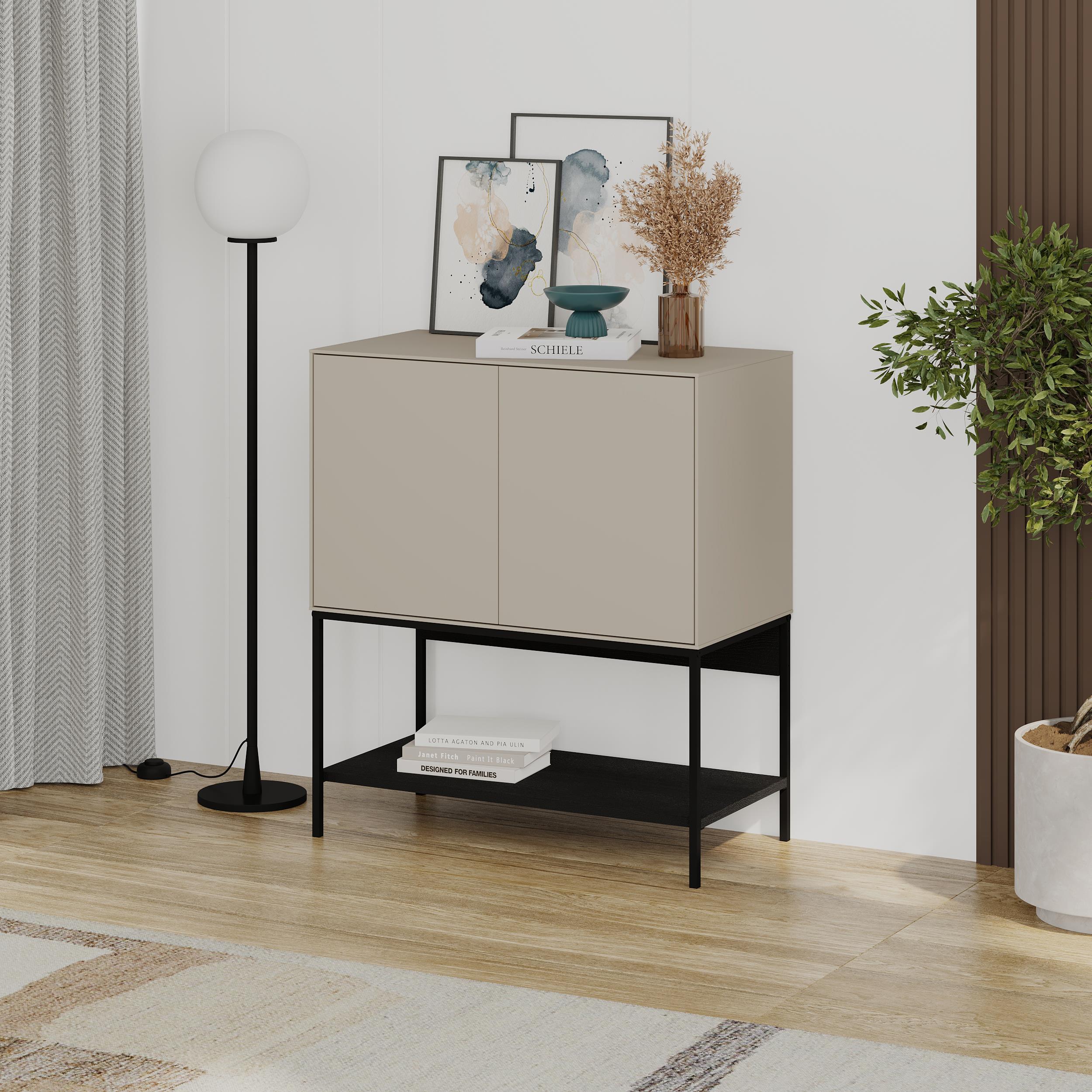 Console Amira – 80 cm – Buffet moderne et meuble de rangement