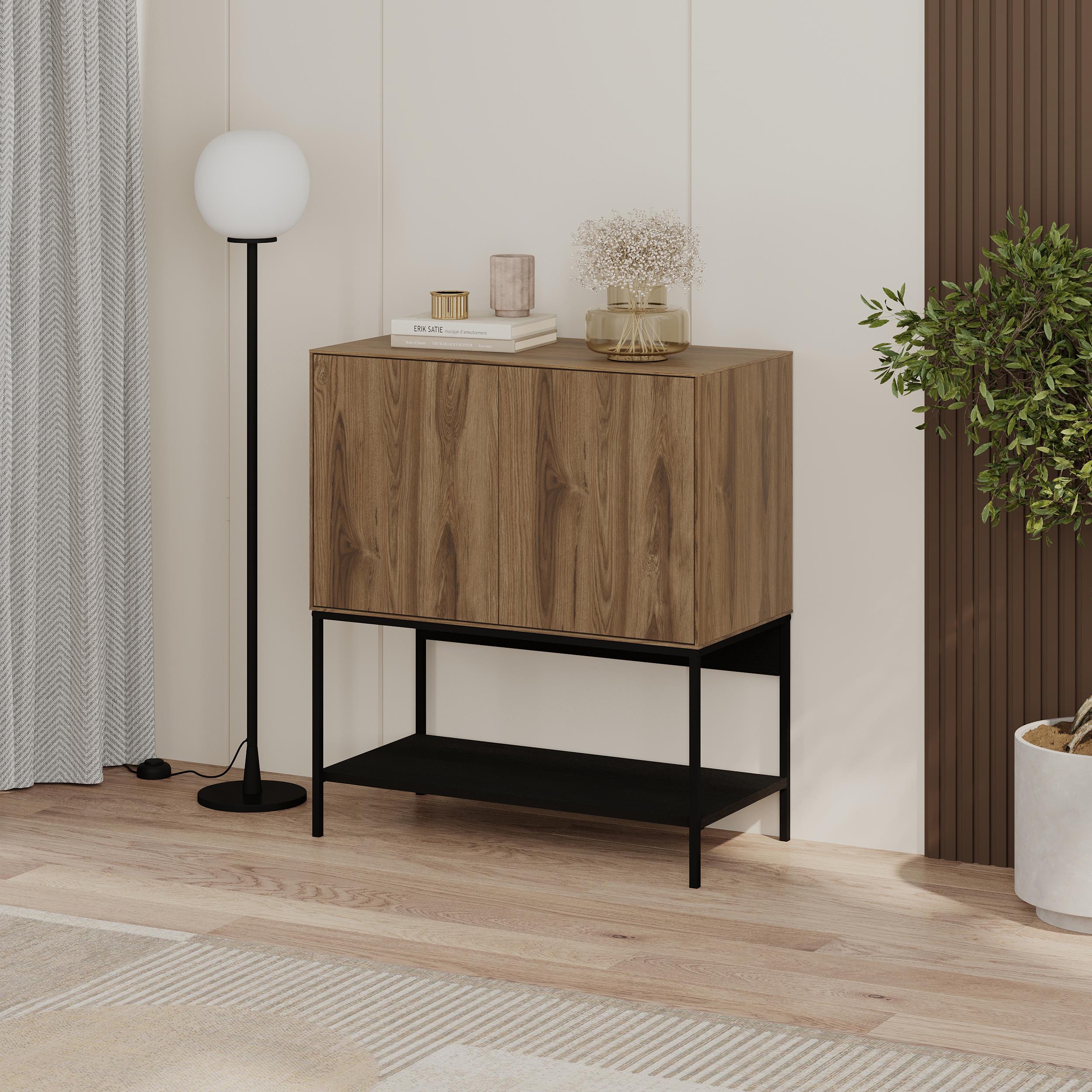Console Amira – 80 cm – Buffet moderne et meuble de rangement