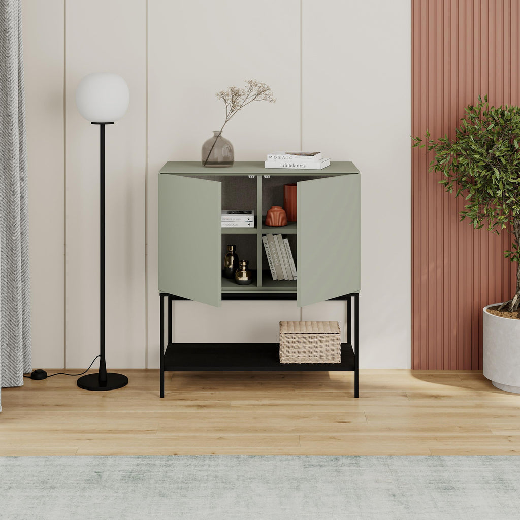 Decortieliving - Amira Console Table – 80cm – Modern Sideboard & Storage Unit