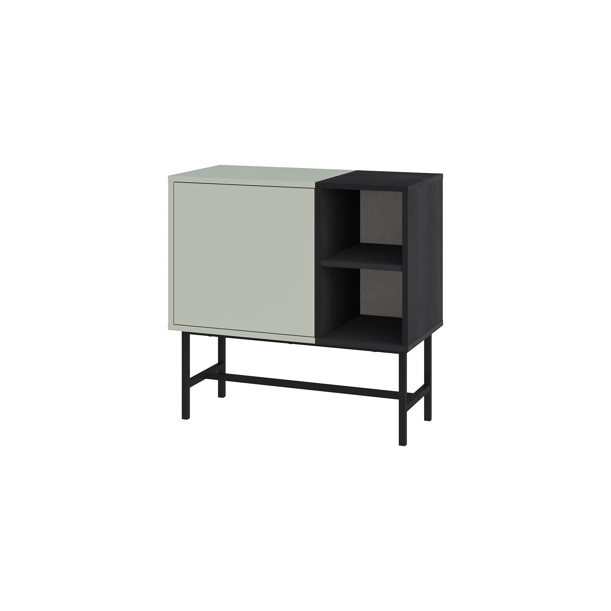Console Mona Mini avec Rangement et Étagères