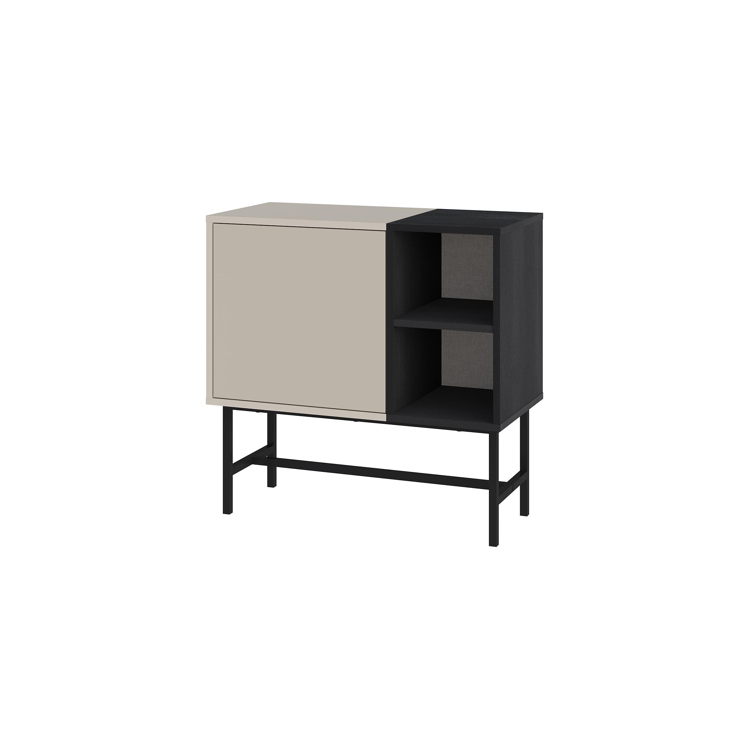 Console Mona Mini avec Rangement et Étagères