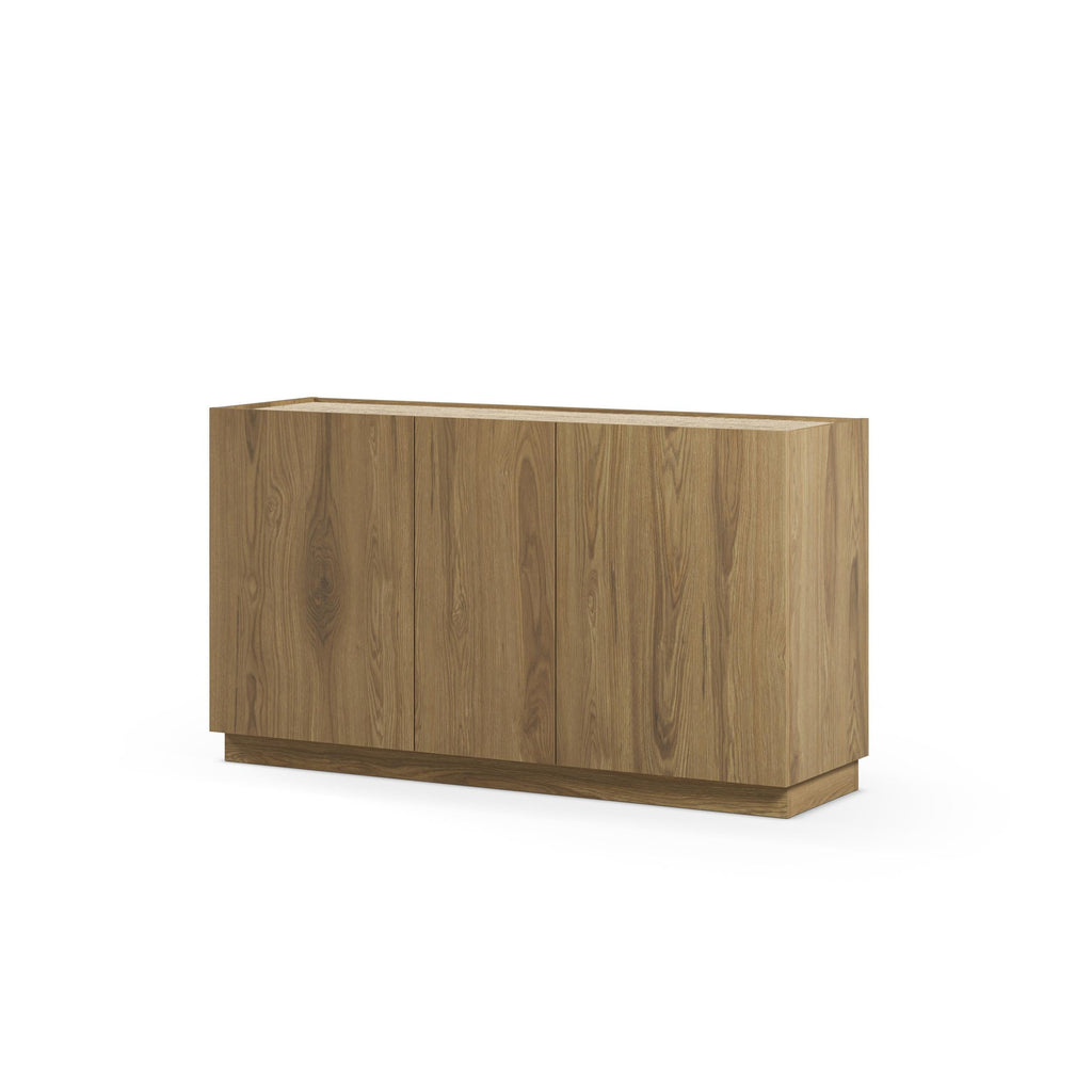 Buffet Dione Chêne & Effet Travertin 140cm