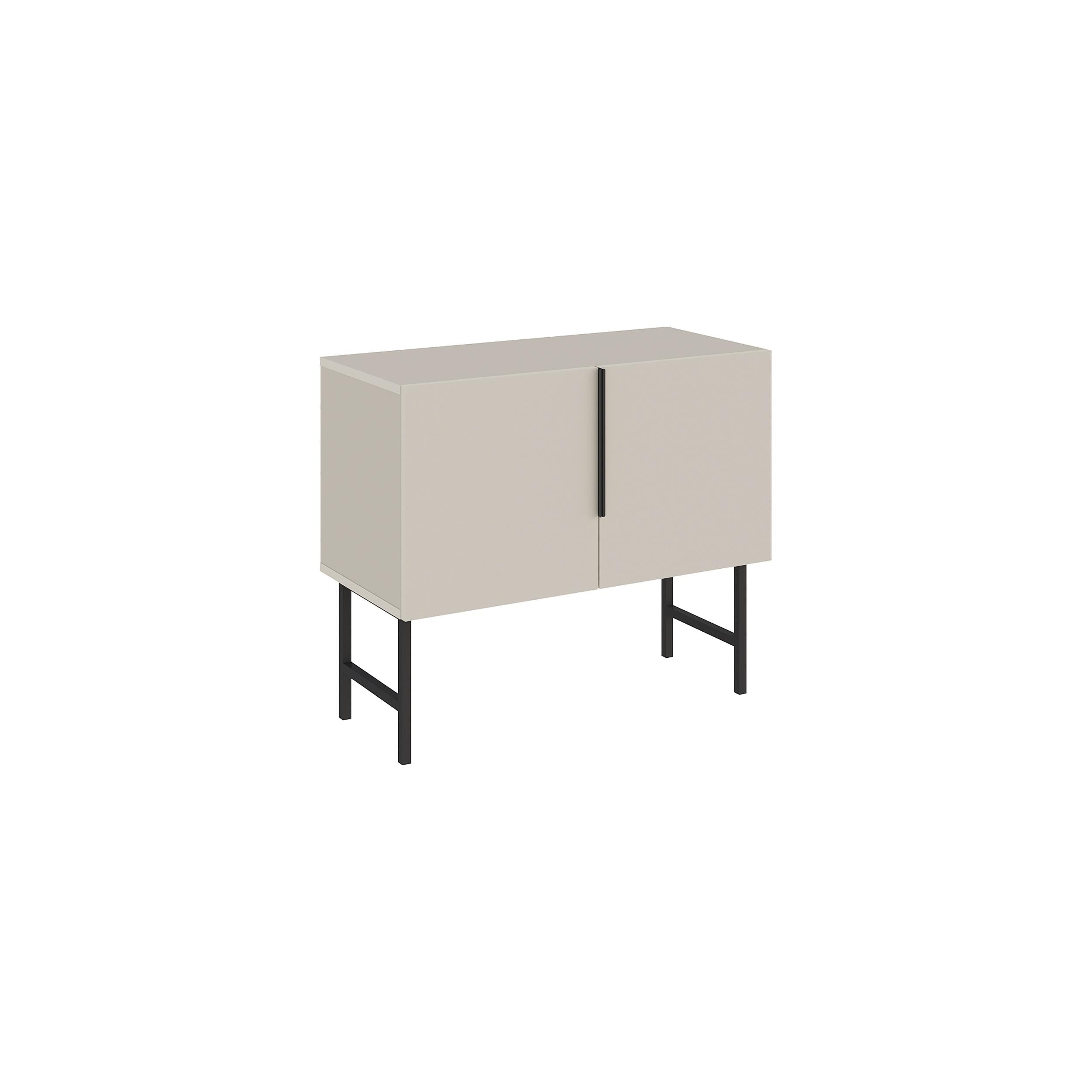 Meuble console Tona – Unité de rangement à 2 portes