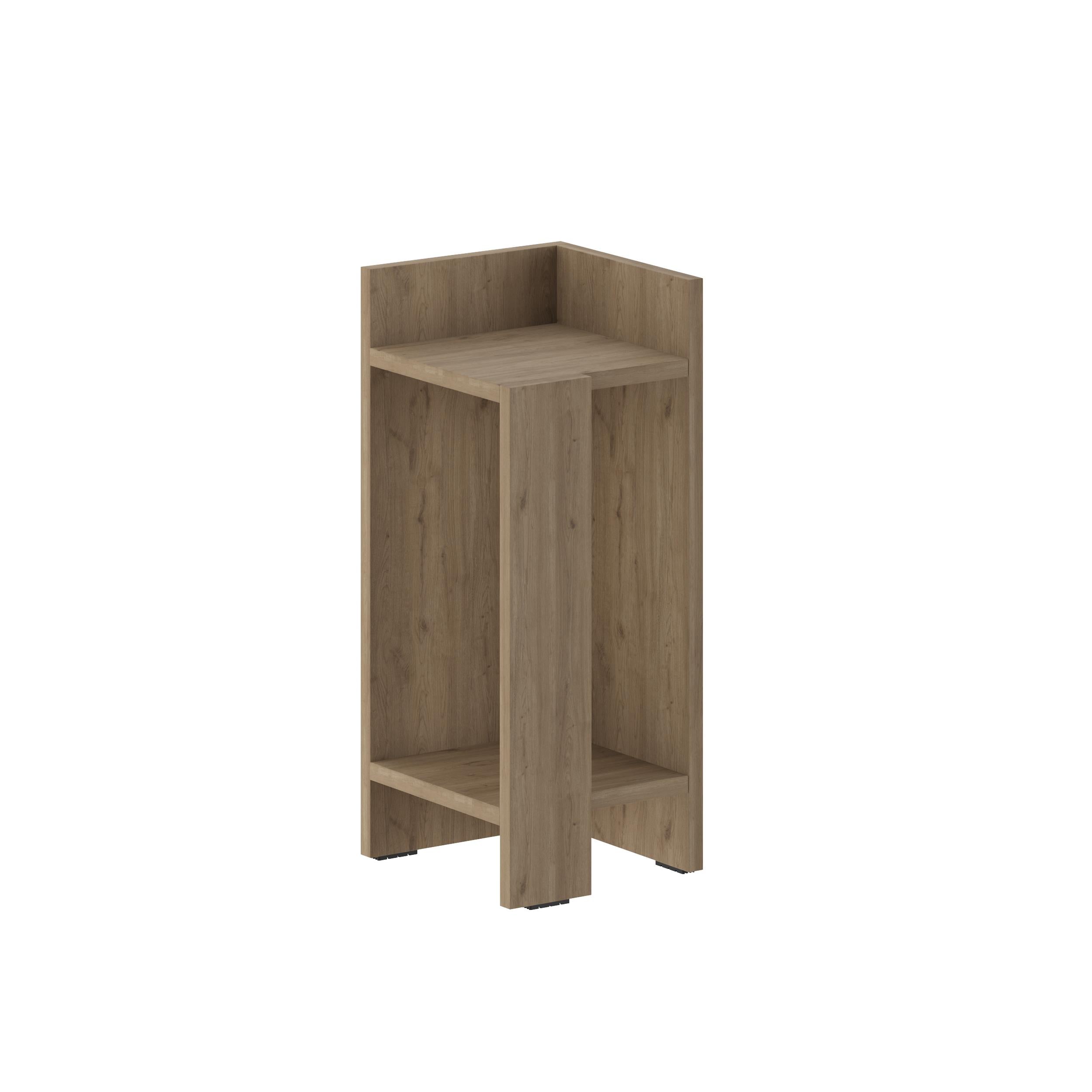 Decortieliving - Elos Modern Bedside Table Right Module 25cm Narrow