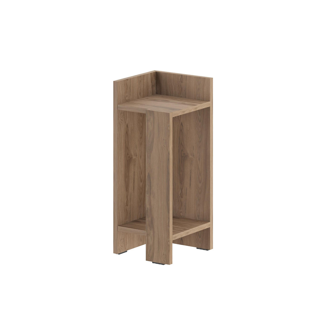 Decortieliving - Elos Modern Bedside Table Left Module 25cm Narrow