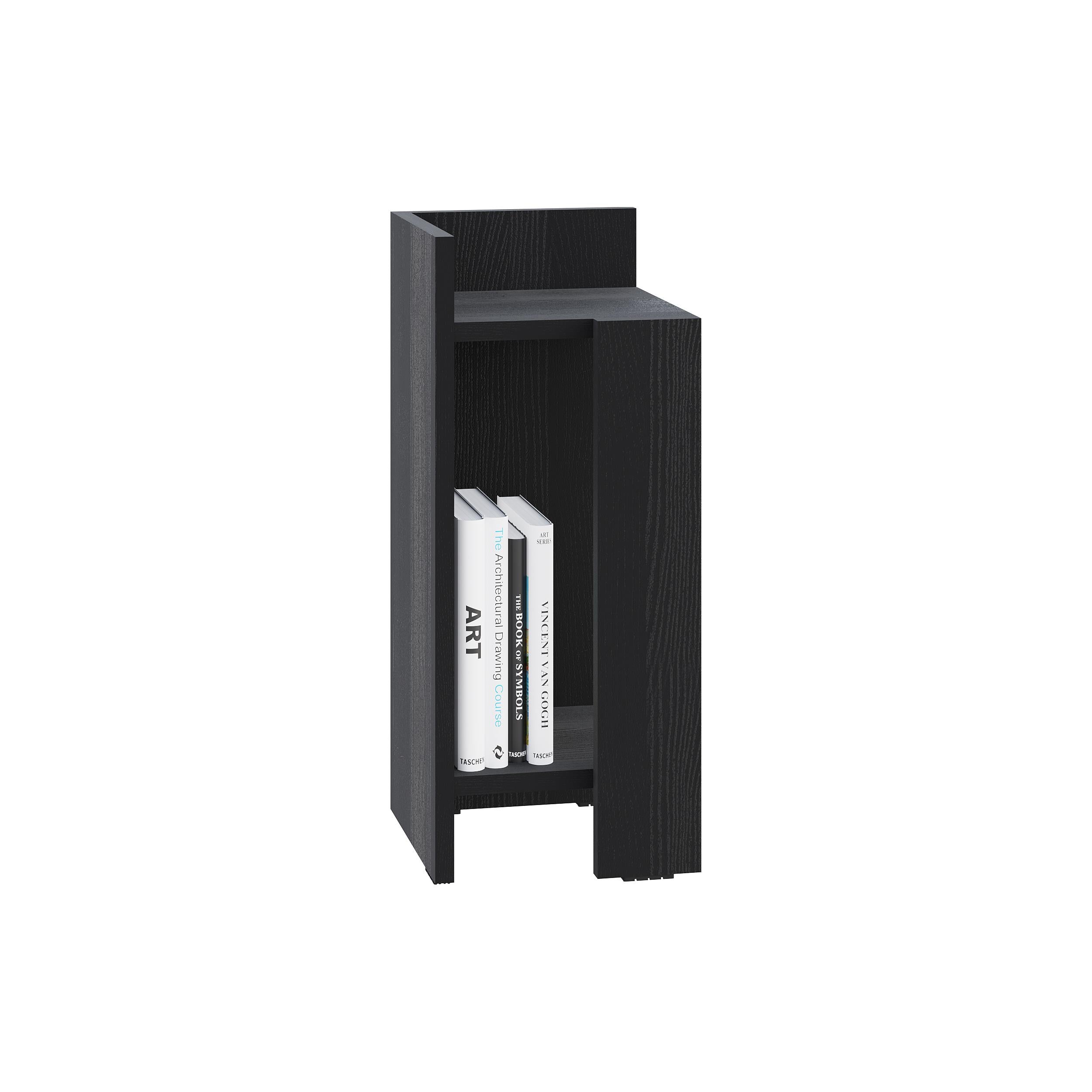 Decortieliving - Elos Modern Bedside Table Left Module 25cm Narrow