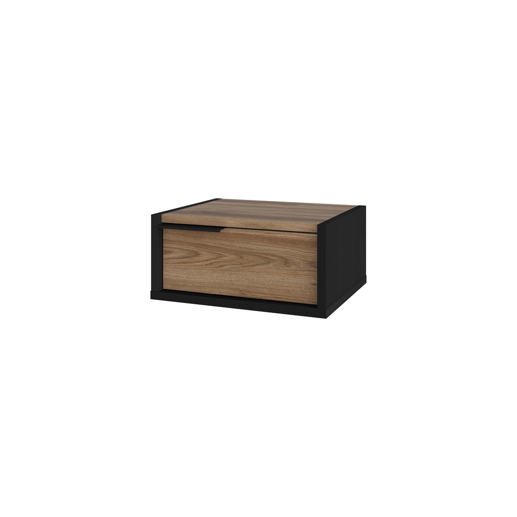 Table de chevet murale Eco – Table de nuit flottante avec tiroir
