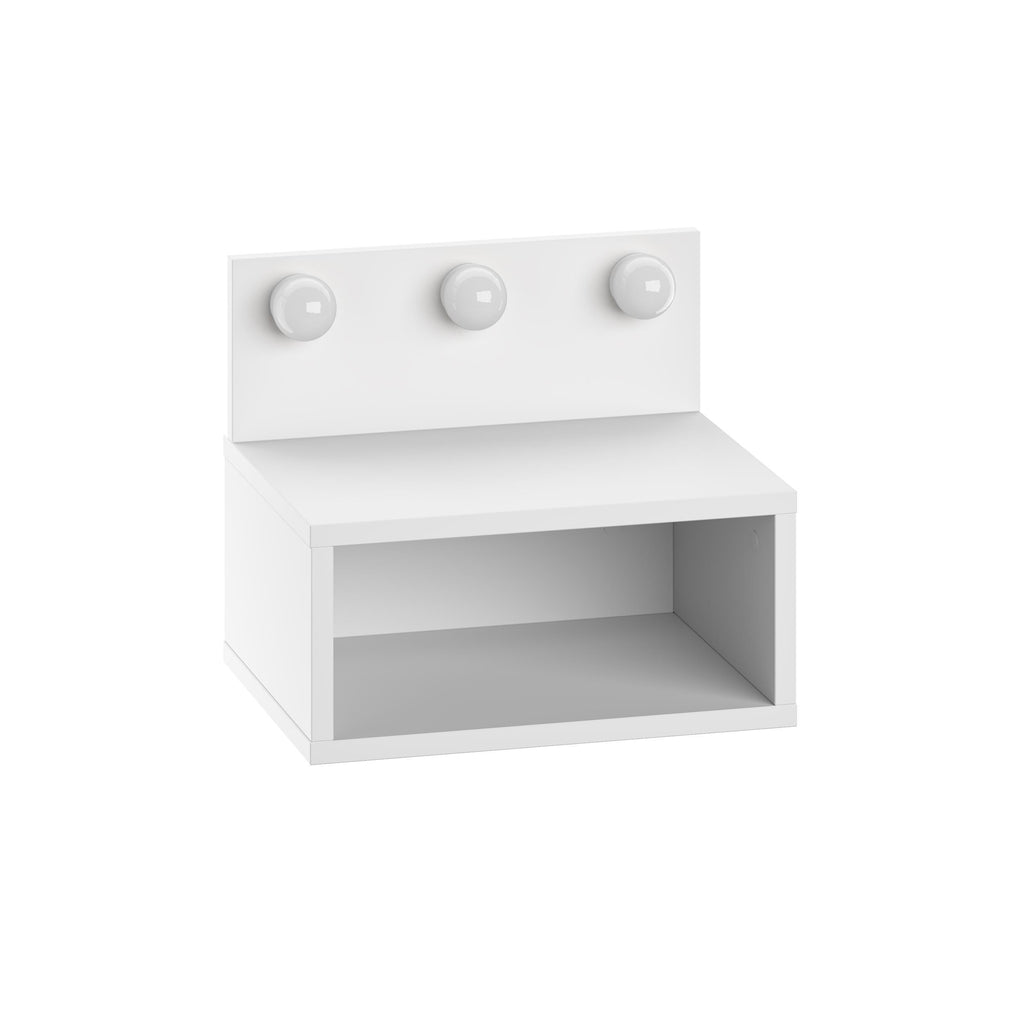 Table de chevet murale Treo avec lumières LED