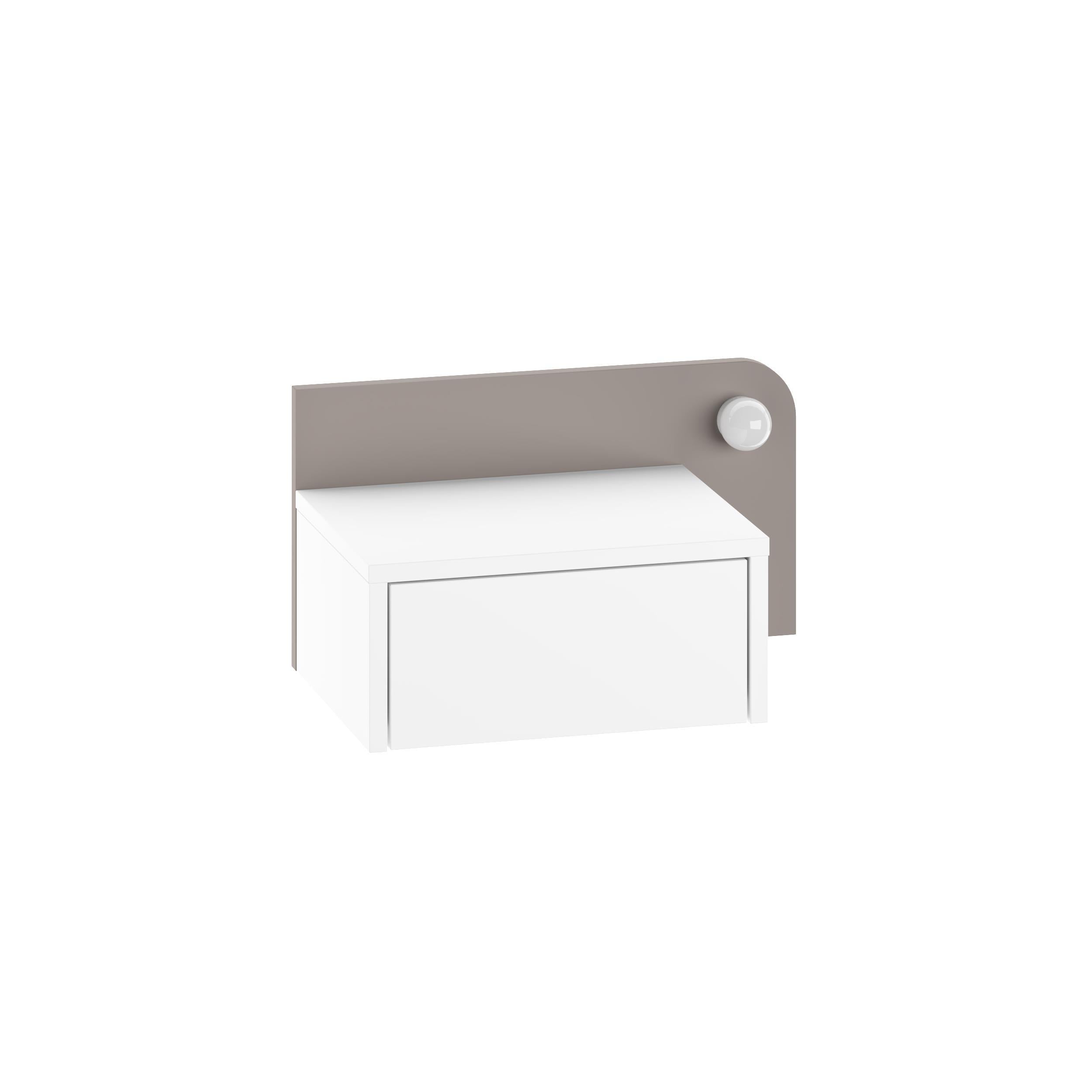 Table de chevet murale Dotta – Table de chevet flottante