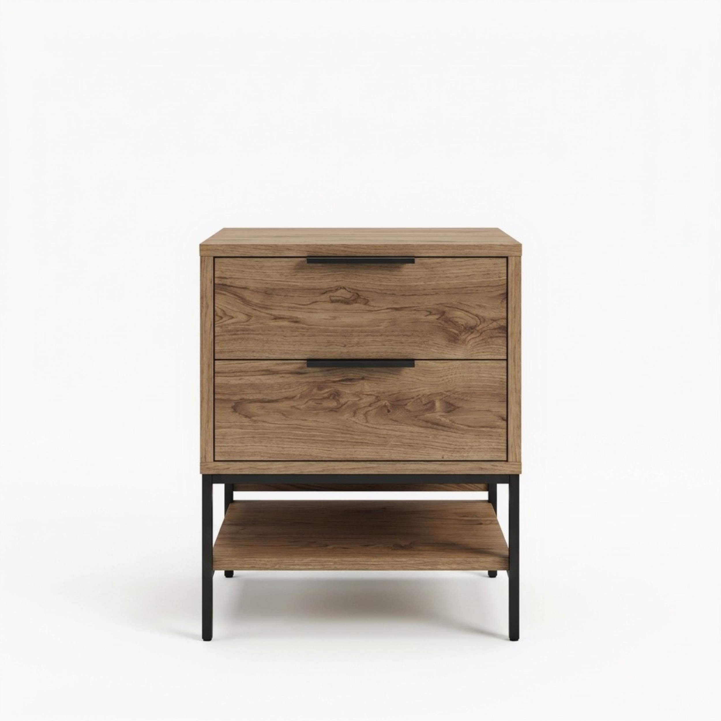 Table de chevet Mars en chêne Whiskey L45cm