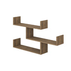 Decortieliving - Tibet Wall Shelf Unit – 119 cm Modern Floating Bookcase