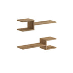 Decortieliving - Fork Modern Floating Shelf Set 18.2cm Short