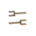 Decortieliving - Fork Modern Floating Shelf Set 18.2cm Short