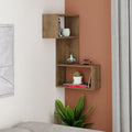Decortieliving - Part Modern Corner Shelf Narrow 82cm