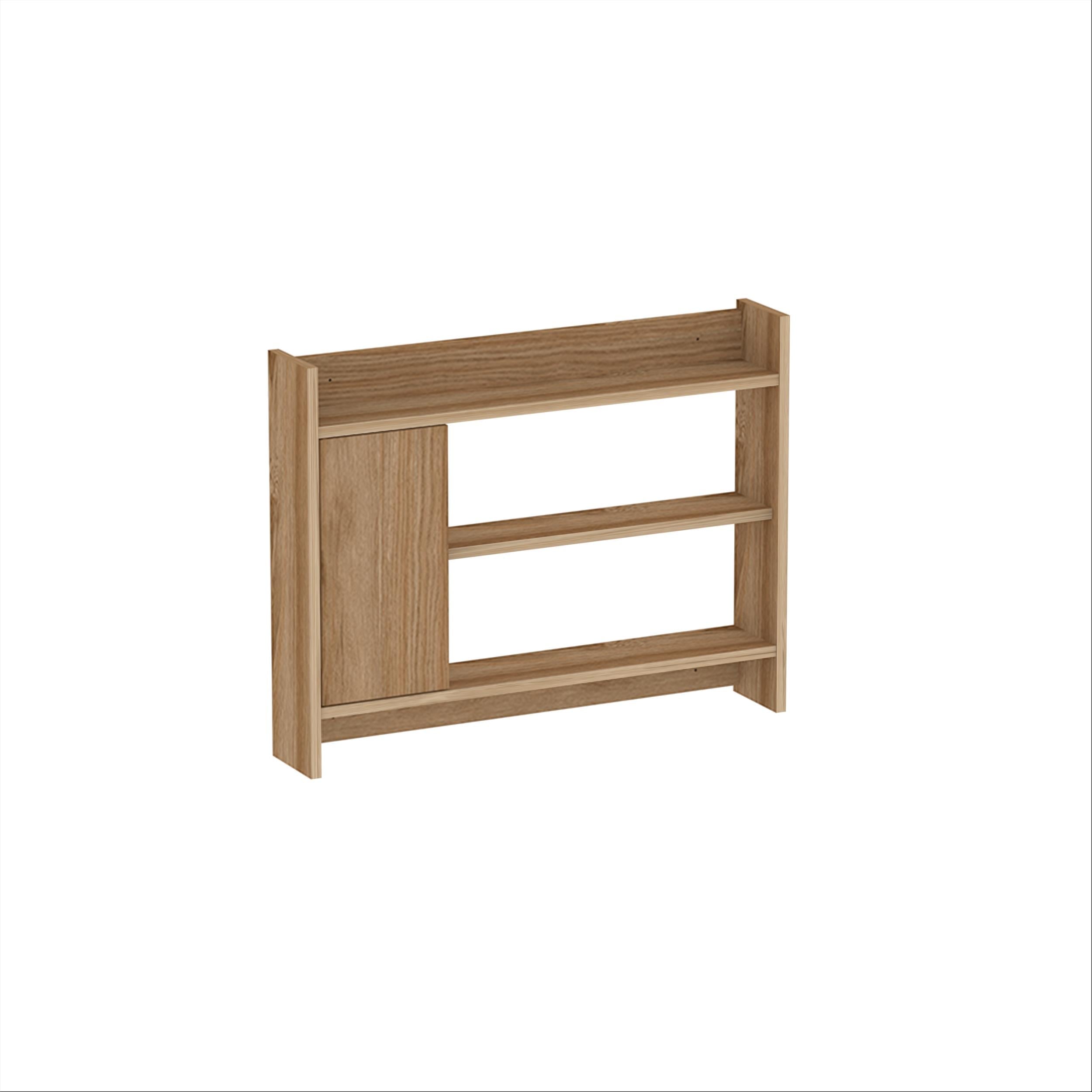 Étagère murale Fleet – Unité murale de 85 cm avec placard