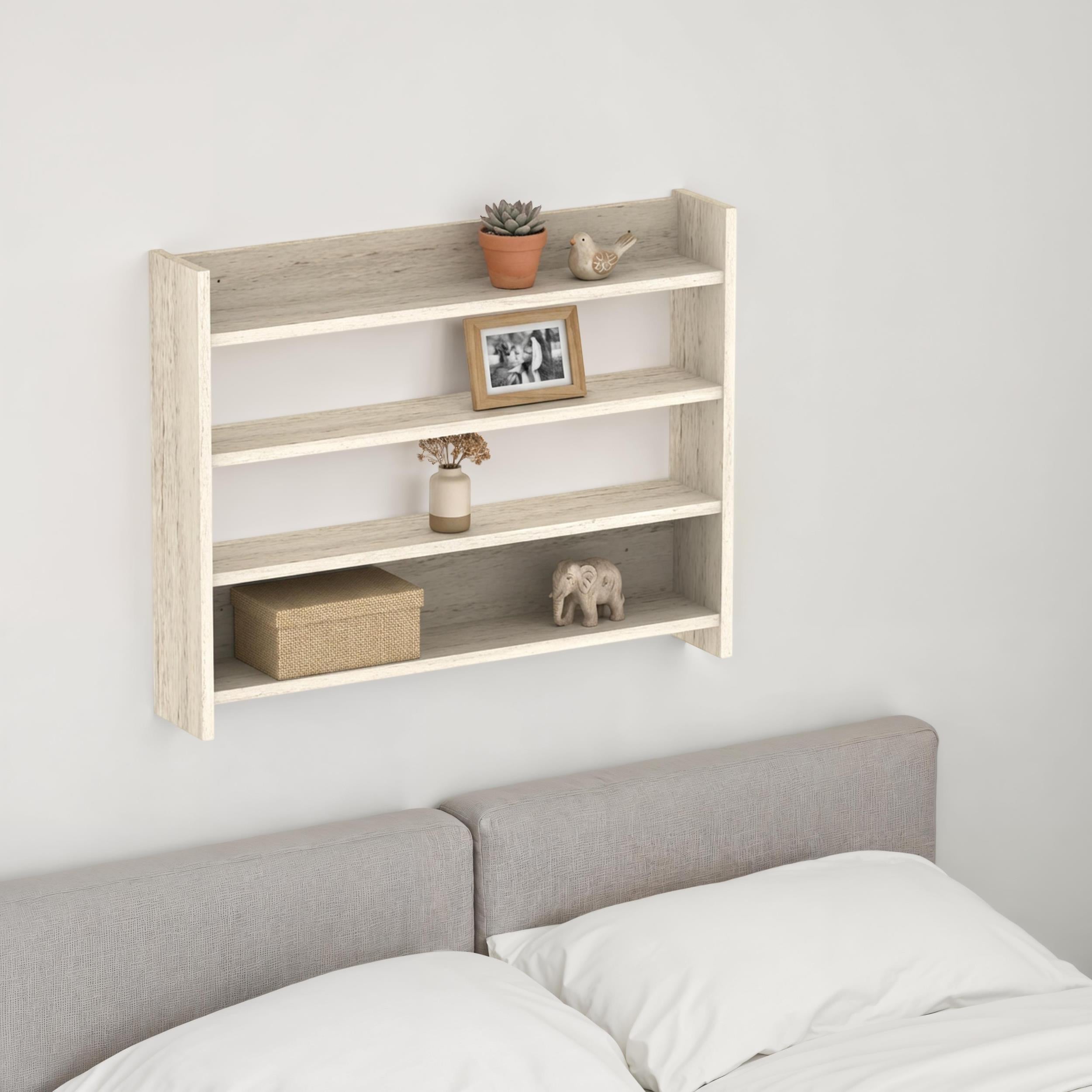 Decortieliving - Lane 4-Tier Wall Shelf 85 x 15 x 66 cm