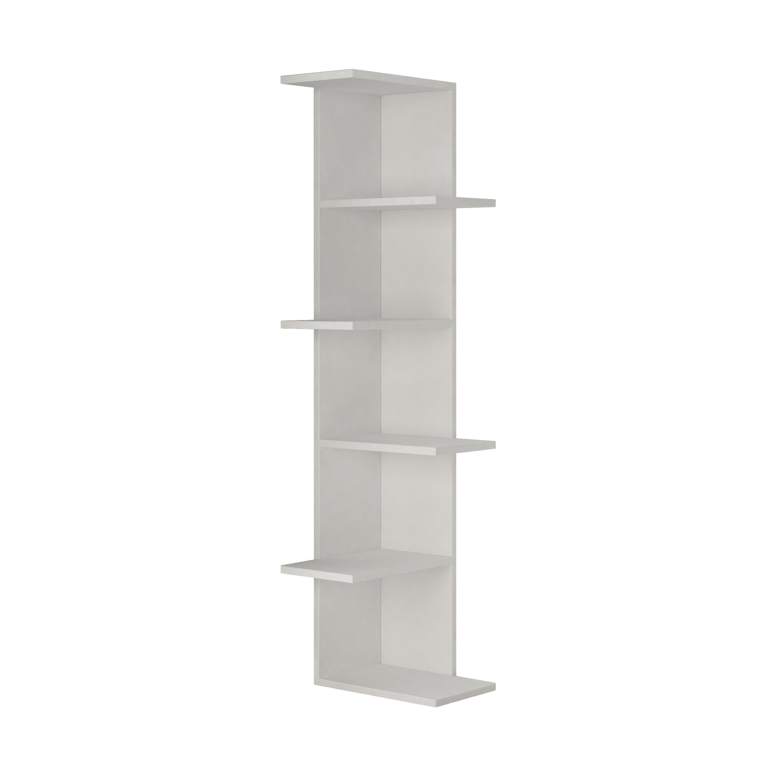 Decortieliving - Saso 5-tier Corner Bookcase 141 cm