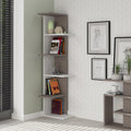 Decortieliving - Saso 5-tier Corner Bookcase 141 cm