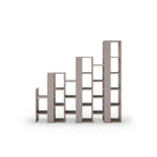 Decortieliving - Lift Separator Modern Bookcase Display Unit Room Separator Tall 151cm