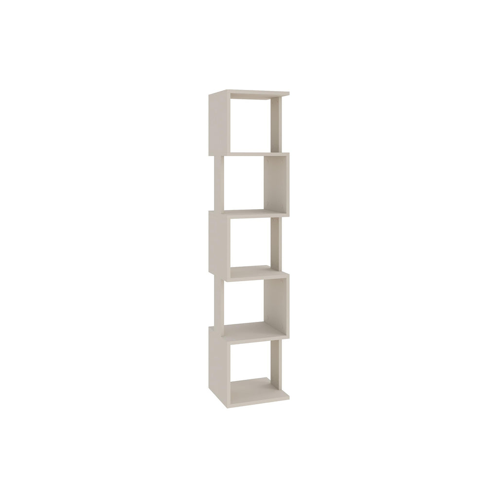 Decortieliving - Piri Modern Bookcase Display Unit Tall 161cm