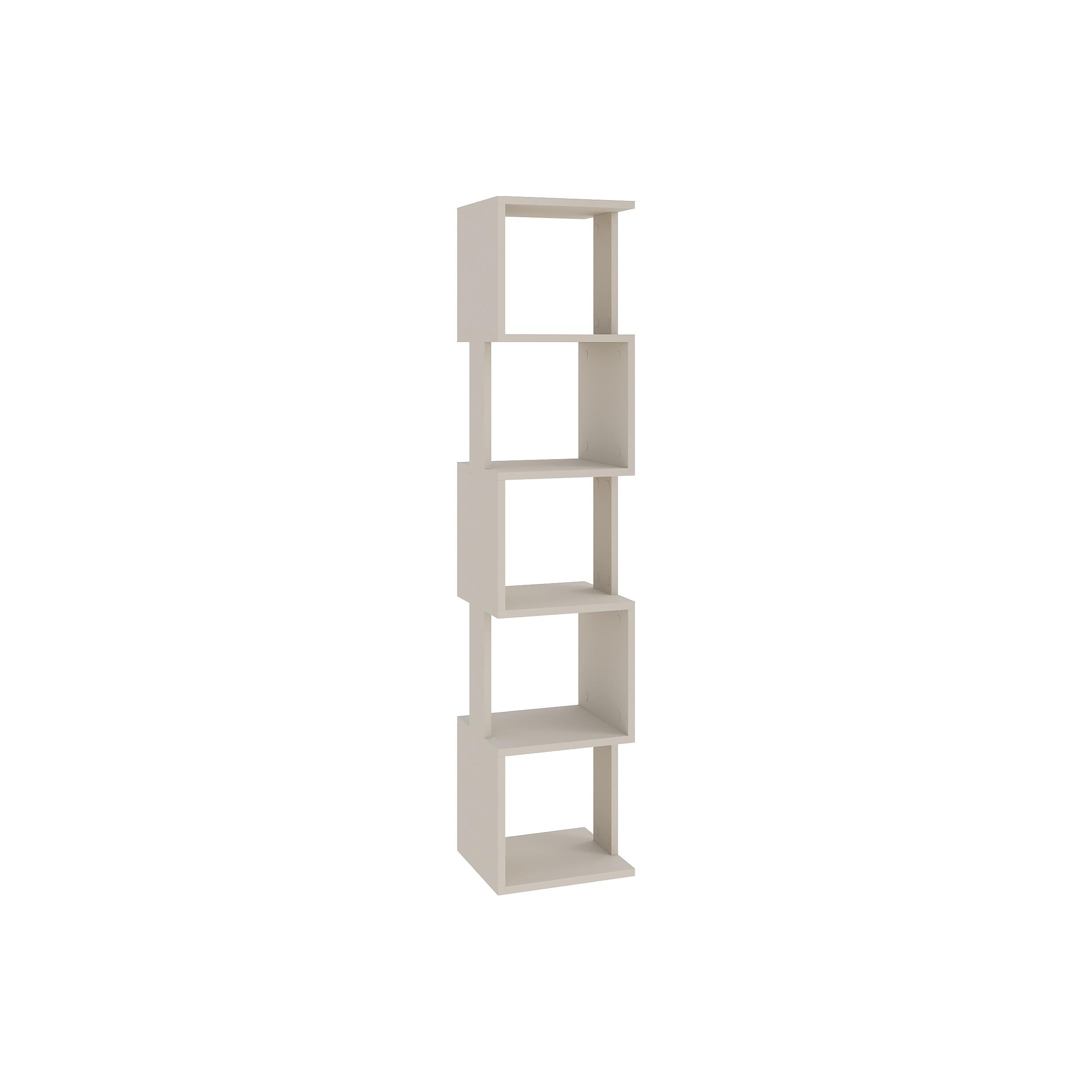Decortieliving - Piri Modern Bookcase Display Unit Tall 161cm