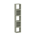 Decortieliving - Multi Modern Bookcase Display Unit Tall 167cm