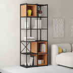 Decortieliving - Vale Midi Industrial Bookcase Set 39 x 70.7 x 179 cm