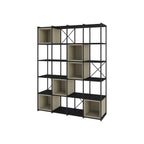 Decortieliving - Vale Maxi Industrial Bookcase Set 39 x 140 x 179 cm