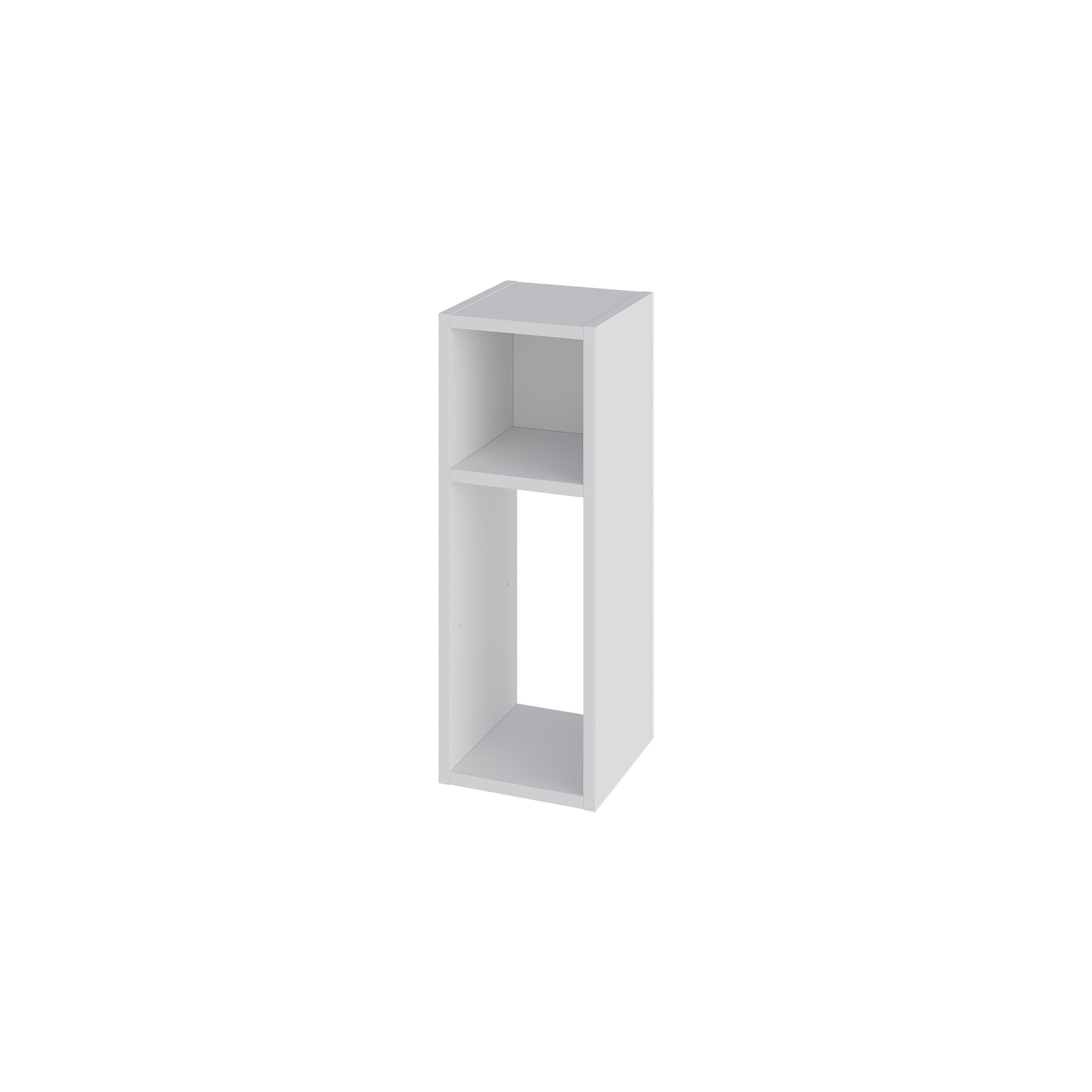 Petite bibliothèque basse Combayn – Meuble de rangement modulaire
