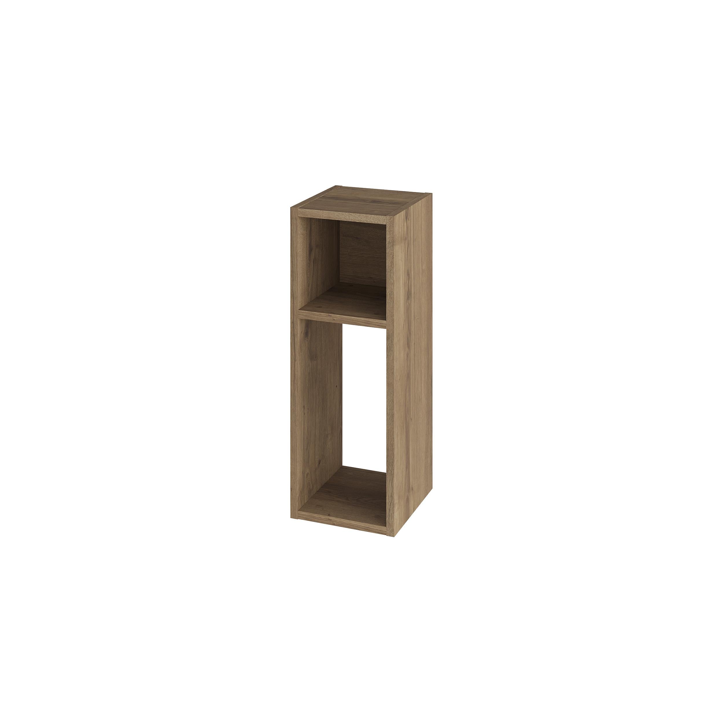Petite bibliothèque basse Combayn – Meuble de rangement modulaire