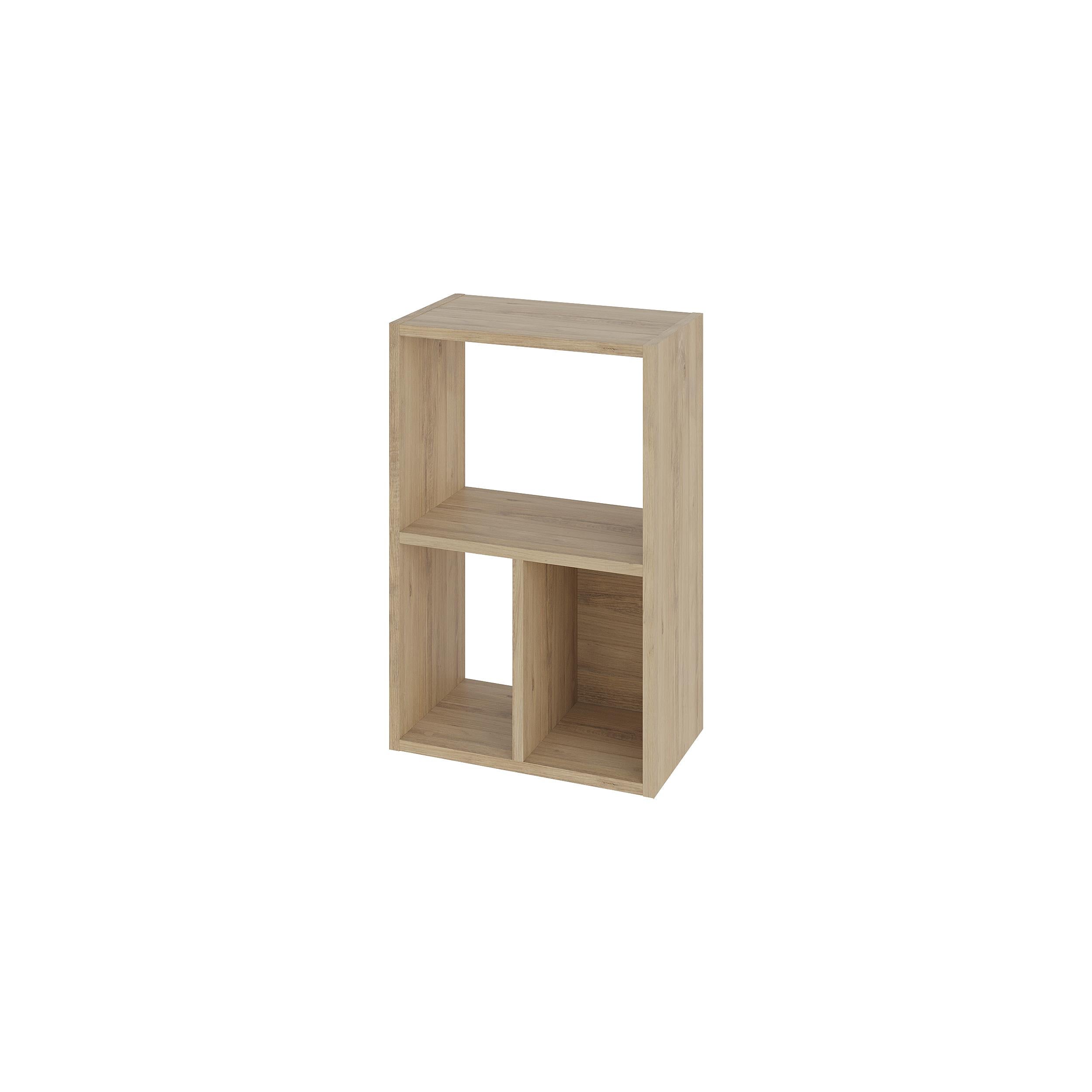 Bibliothèque basse Combayn – Meuble de rangement modulaire