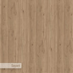 Decortieliving - Rovel Round Edge Sideboard Natural Oak with Shelves